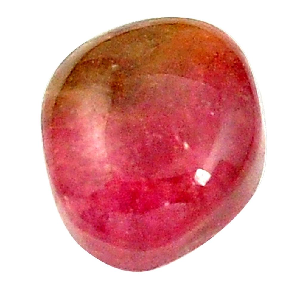 Natural 5.60cts bio tourmaline pink cabochon 12x10 mm fancy loose gemstone s1368