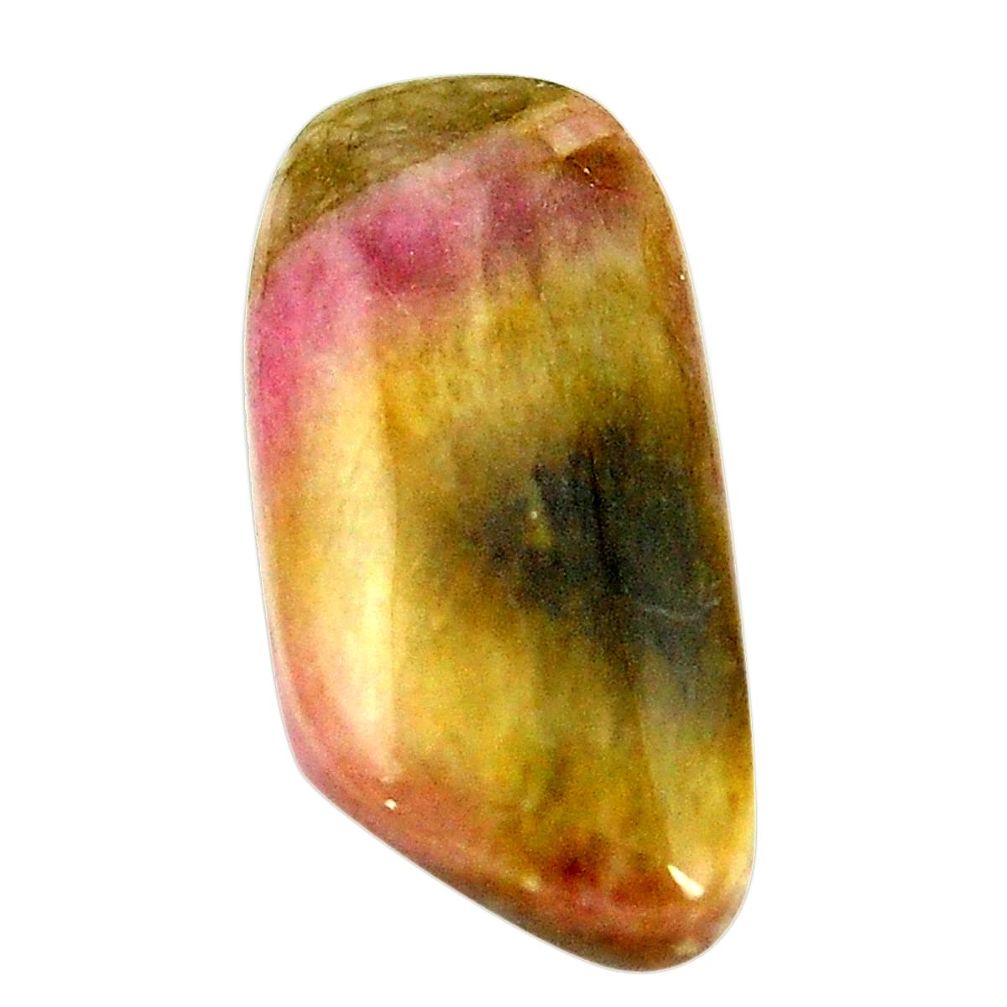 Natural 14.90cts bio tourmaline pink 25x12 mm fancy loose gemstone s1390