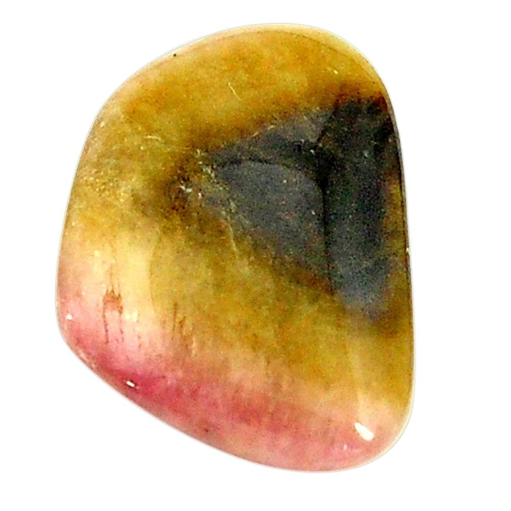 Natural 7.95cts bio tourmaline pink cabochon 18x13 mm fancy loose gemstone s1397