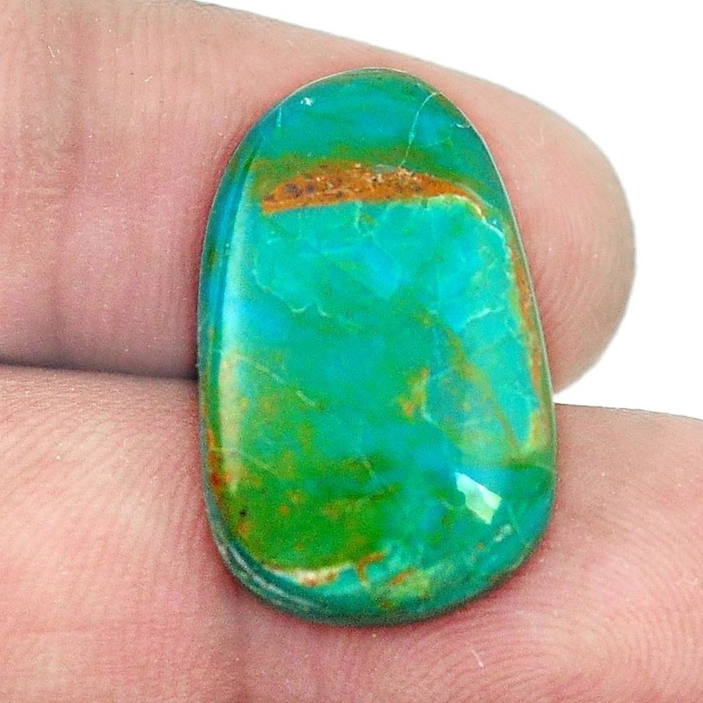 Natural 9.90cts opaline blue cabochon 22x14 mm fancy loose gemstone s1521