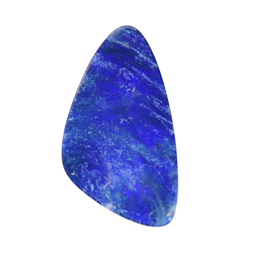 doublet opal australian blue 24x12.5 mm loose gemstone s15614