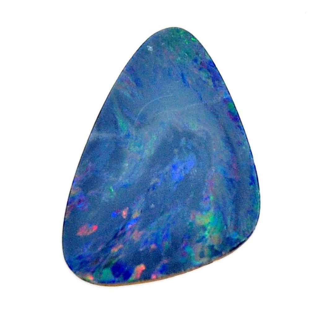 doublet opal australian blue 20x13.5 mm loose gemstone s15620