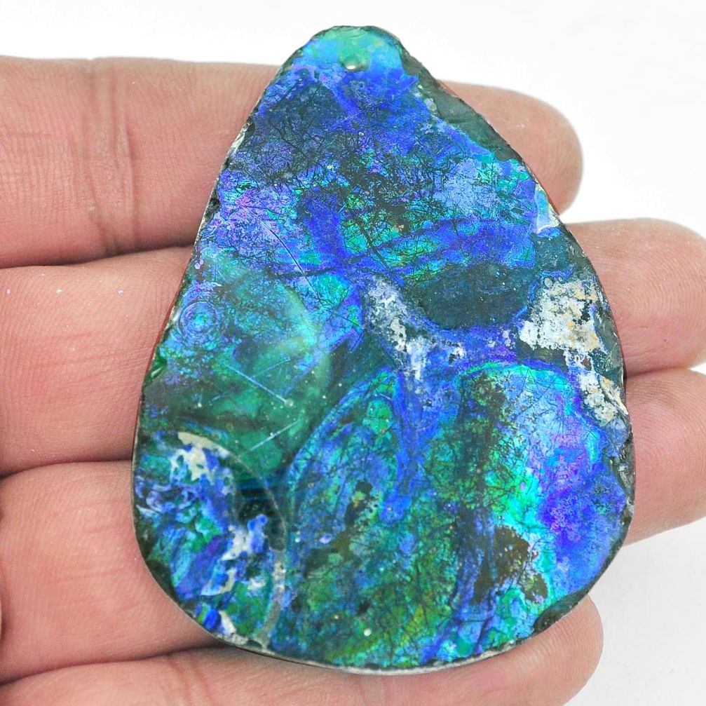 Natural 83.90cts roman glass cabochon 60x43 mm fancy loose gemstone s2146