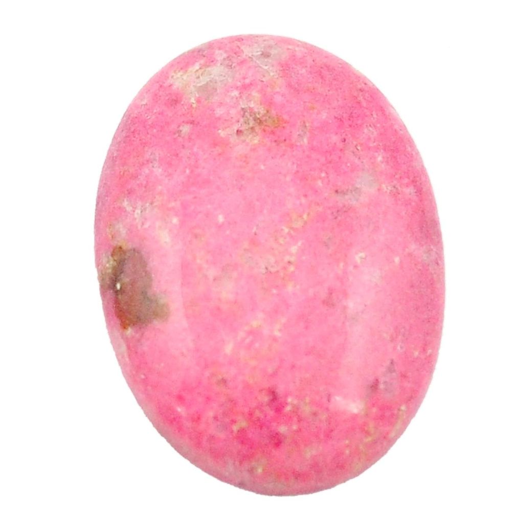 Natural 24.90cts thulite unionite, pink zoisite 26x18 oval loose gemstone s2431