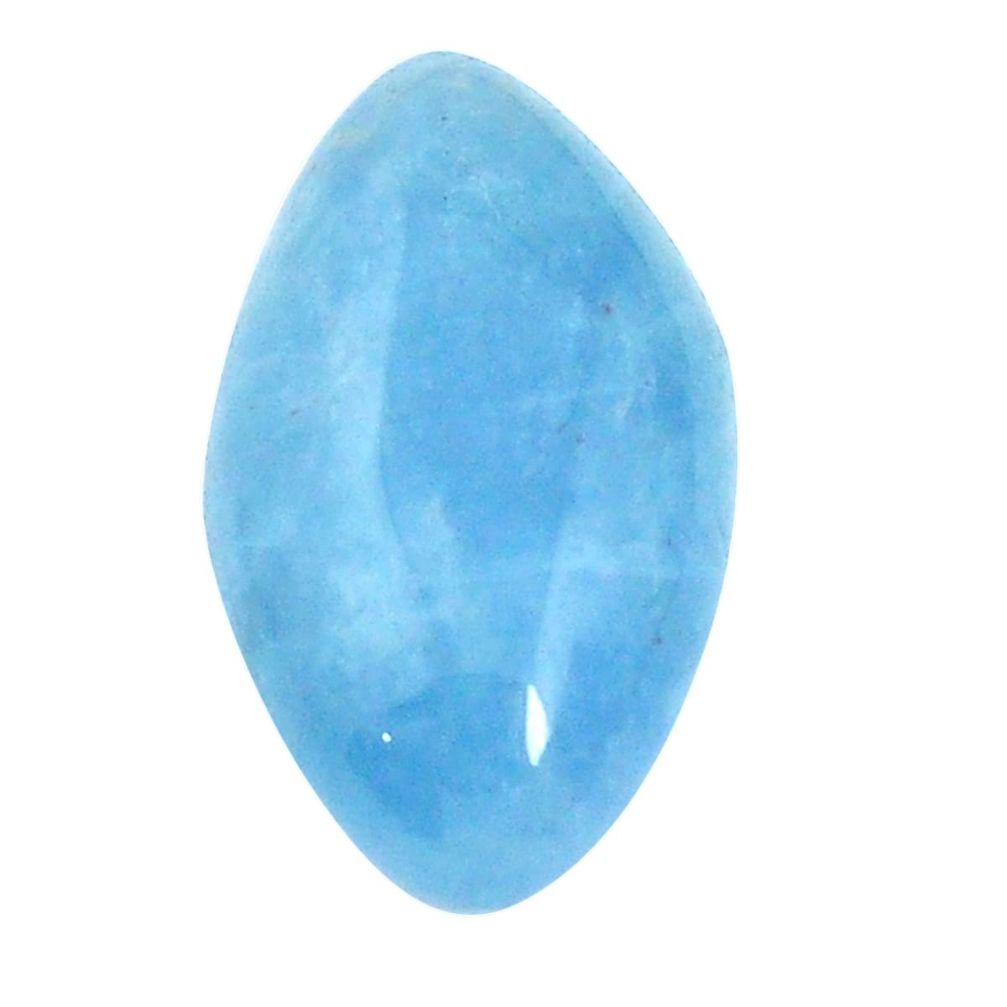 Natural 14.05cts aquamarine blue 23x13.5 mm fancy loose gemstone s3327