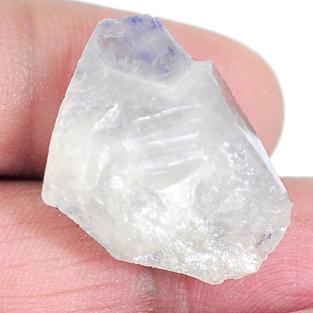 Natural 33.45cts dumortierite rough blue 23x23 mm loose gemstone s3858