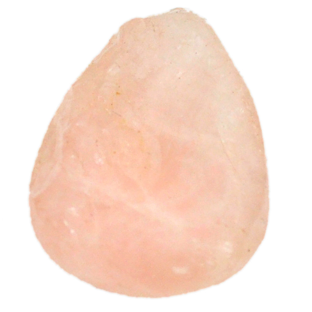 Natural 26.90cts rose quartz 25x18.5 mm pear loose love heal gemstone s3902