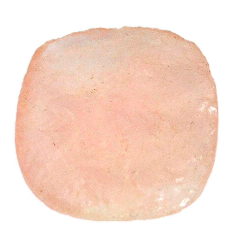 Natural 22.80cts rose quartz pink love heal 23x21mm loose gemstone s3907