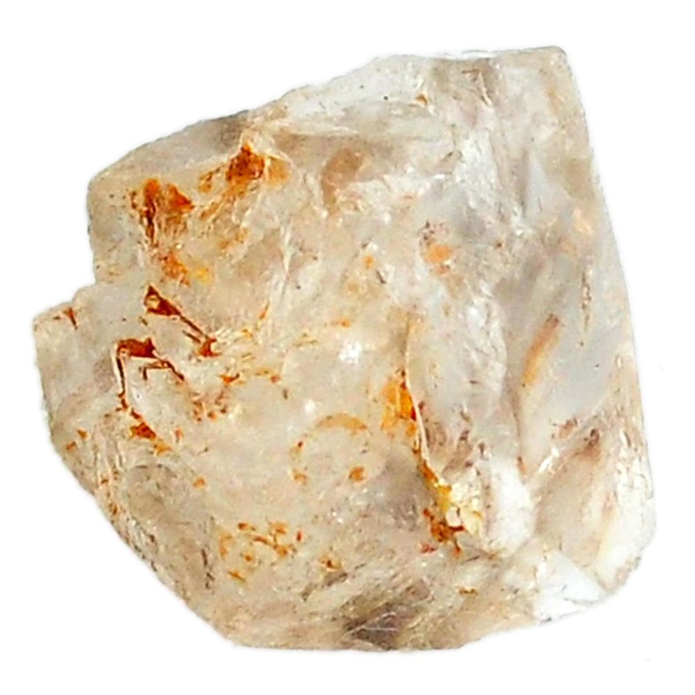 Natural 14.30cts elestial quartz divine crystal 16x14 mm loose gemstone s3926