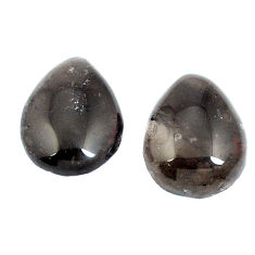 Natural 21.75cts agni manitite pair cabochon 19x14 mm pear loose gemstone s4131