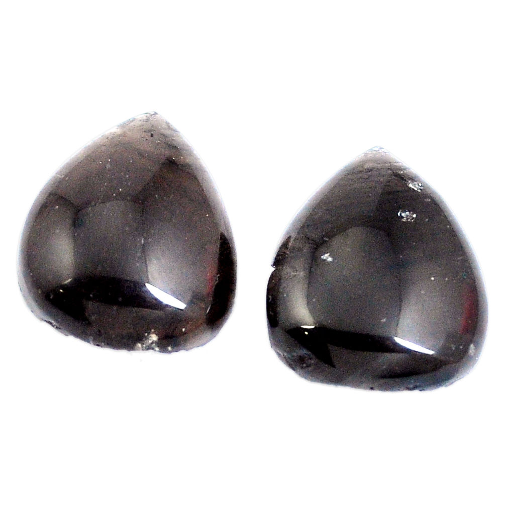 Natural 28.85cts agni manitite pair cabochon 19x16 mm pear loose gemstone s4133