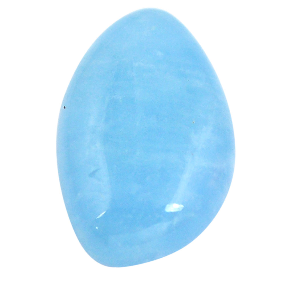 Natural 16.55cts aquamarine blue cabochon 22x14 mm fancy loose gemstone s4200