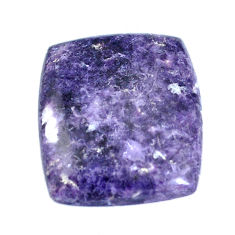 Natural 36.30cts lepidolite purple cabochon 28x24mm octagan loose gemstone s4493