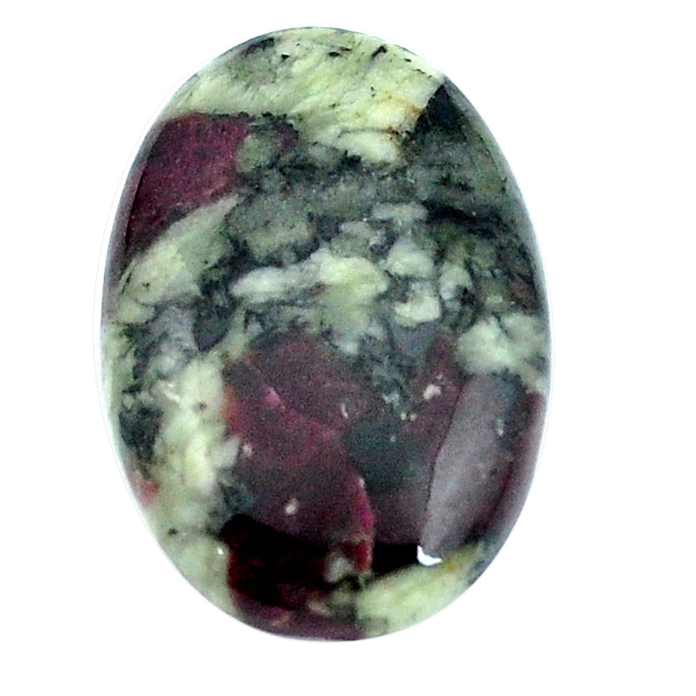 Natural 19.45cts eudialyte pink 27x17.5 mm oval loose gemstone s4631