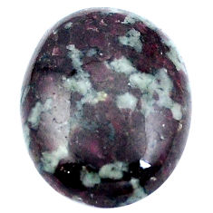 Natural 19.35cts eudialyte pink 24x18 mm oval loose gemstone s4635