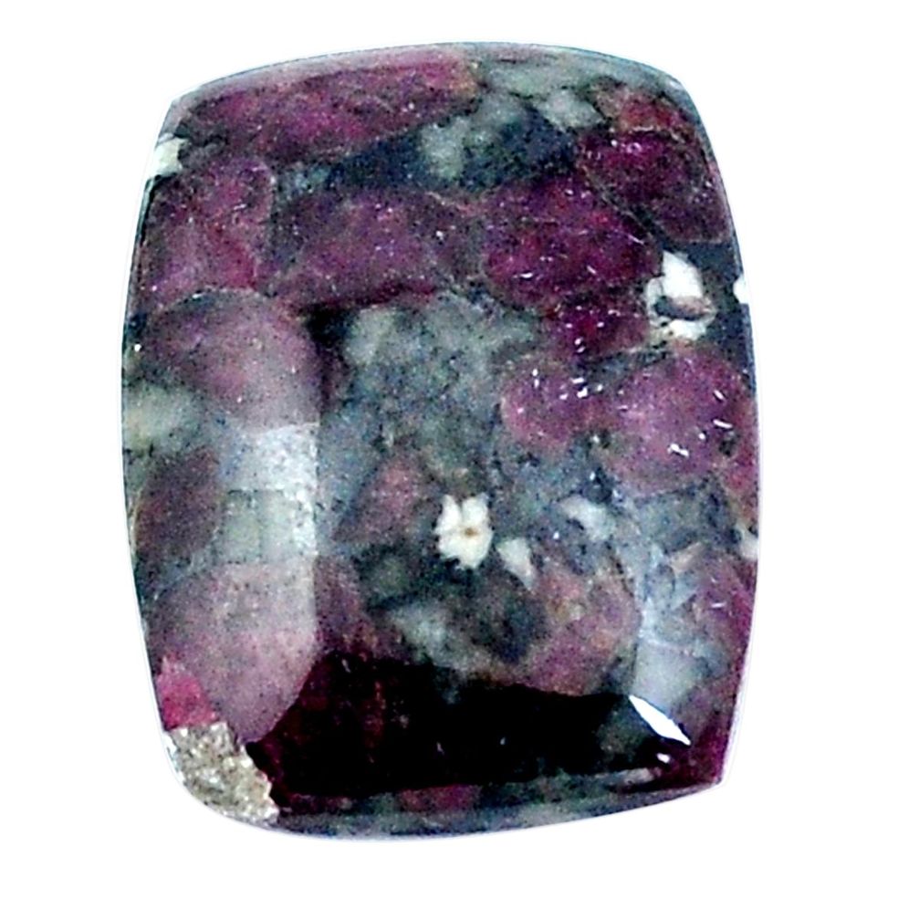 Natural 15.15cts eudialyte pink 22x16 mm octagan loose gemstone s4638