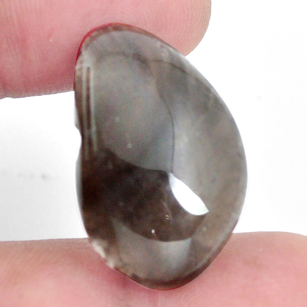 Natural 22.35cts agni manitite brown 28.5x18 mm fancy loose gemstone s6351