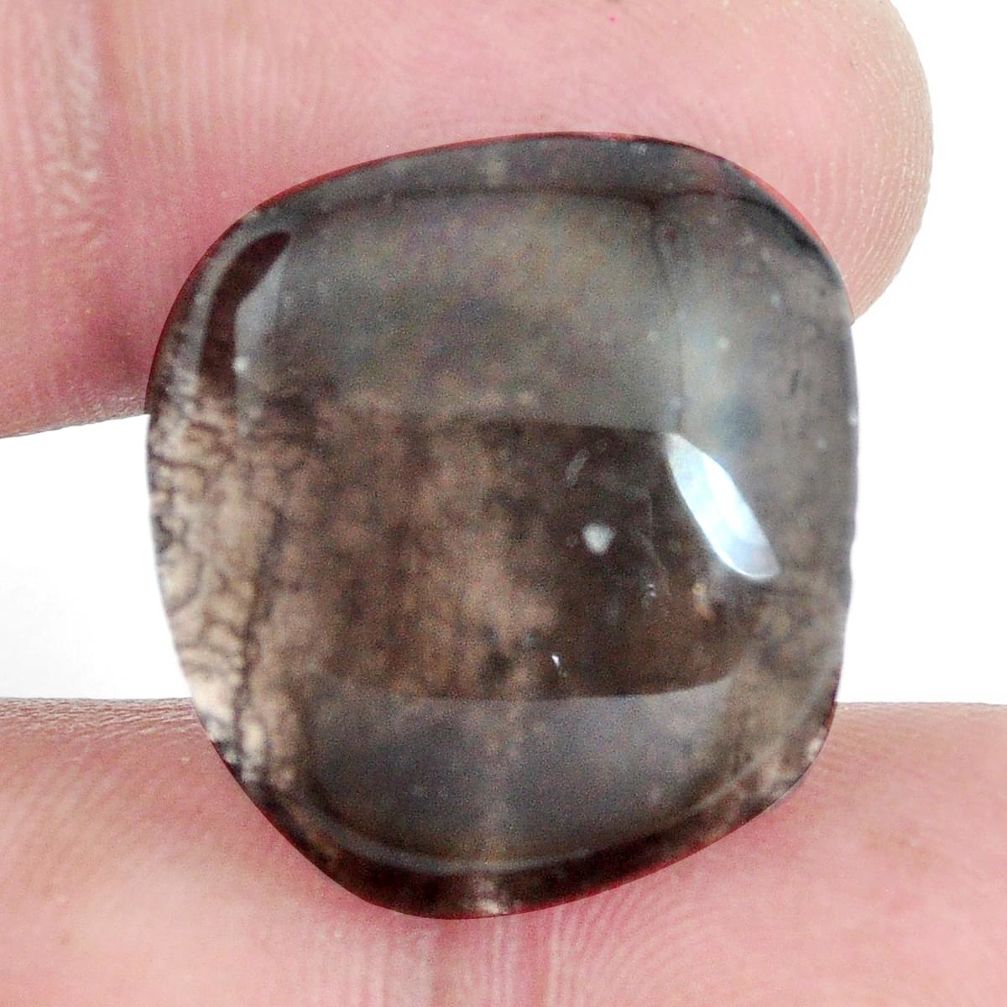 Natural 18.25cts agni manitite brown 23.5x20 mm fancy loose gemstone s6354