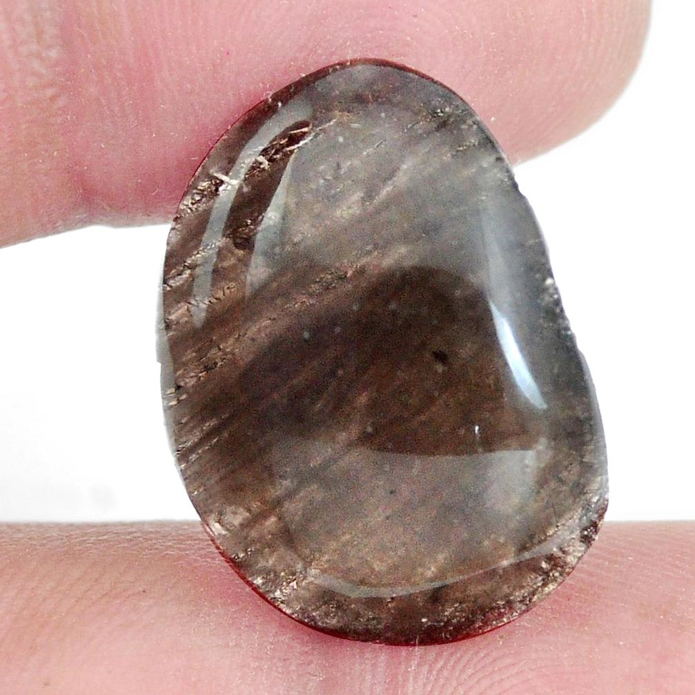 Natural 20.10cts agni manitite brown cabochon 23x17mm fancy loose gemstone s6379