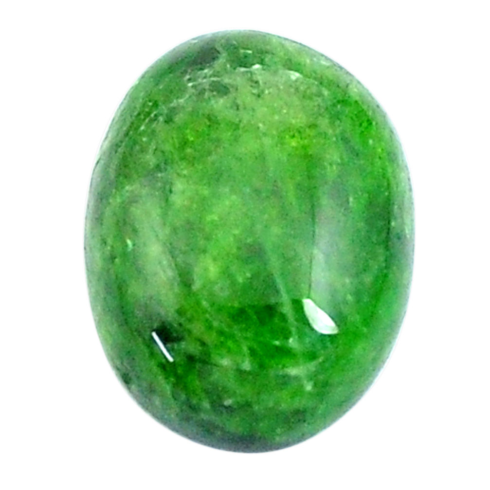 Natural 11.30cts chrome diopside green cabochon 18x13 mm loose gemstone s6464