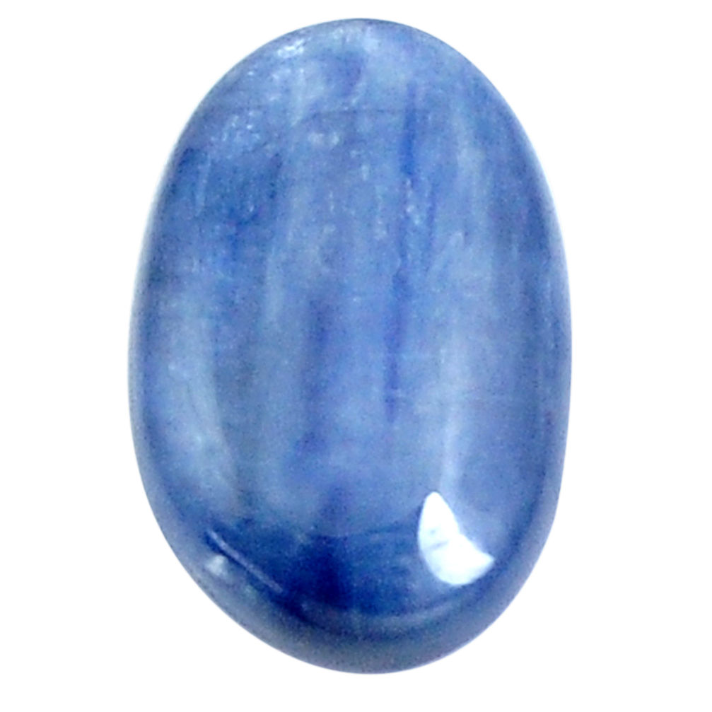 Natural 26.30cts kyanite blue cabochon 26x15 mm fancy loose gemstone s6601
