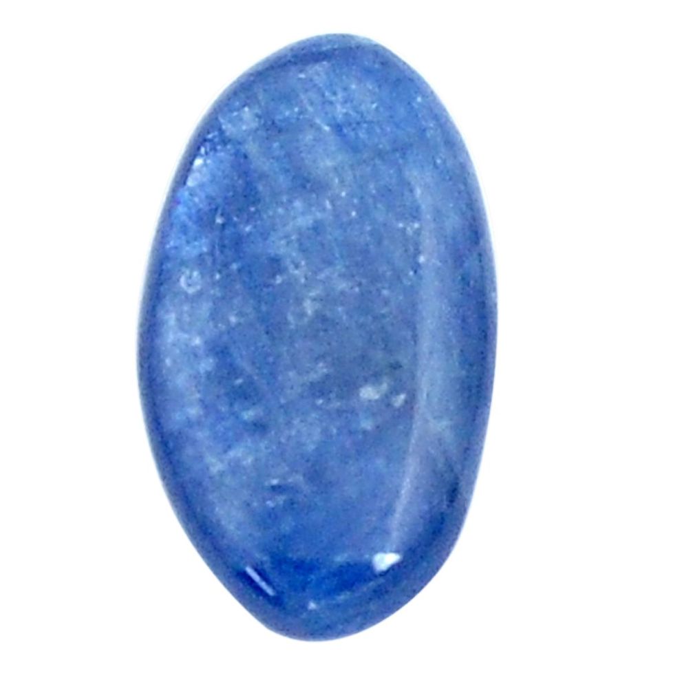 Natural 14.05cts kyanite blue cabochon 24x13 mm fancy loose gemstone s6605