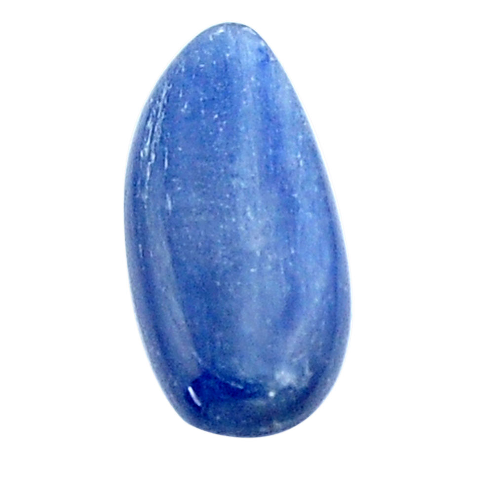 Natural 14.35cts kyanite blue cabochon 25x11.5 mm fancy loose gemstone s6606
