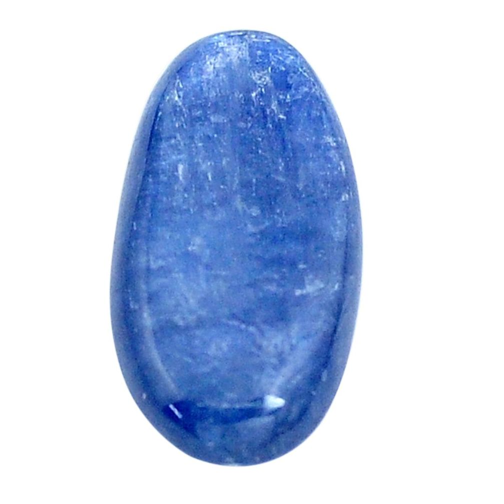 Natural 13.20cts kyanite blue cabochon 25x15 mm fancy loose gemstone s6610