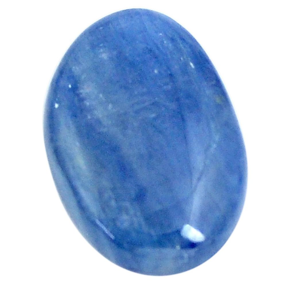 Natural 22.40cts kyanite blue cabochon 24x16 mm fancy loose gemstone s6612