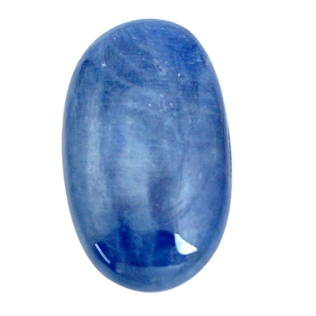 Natural 22.35cts kyanite blue cabochon 26x15 mm fancy loose gemstone s6613