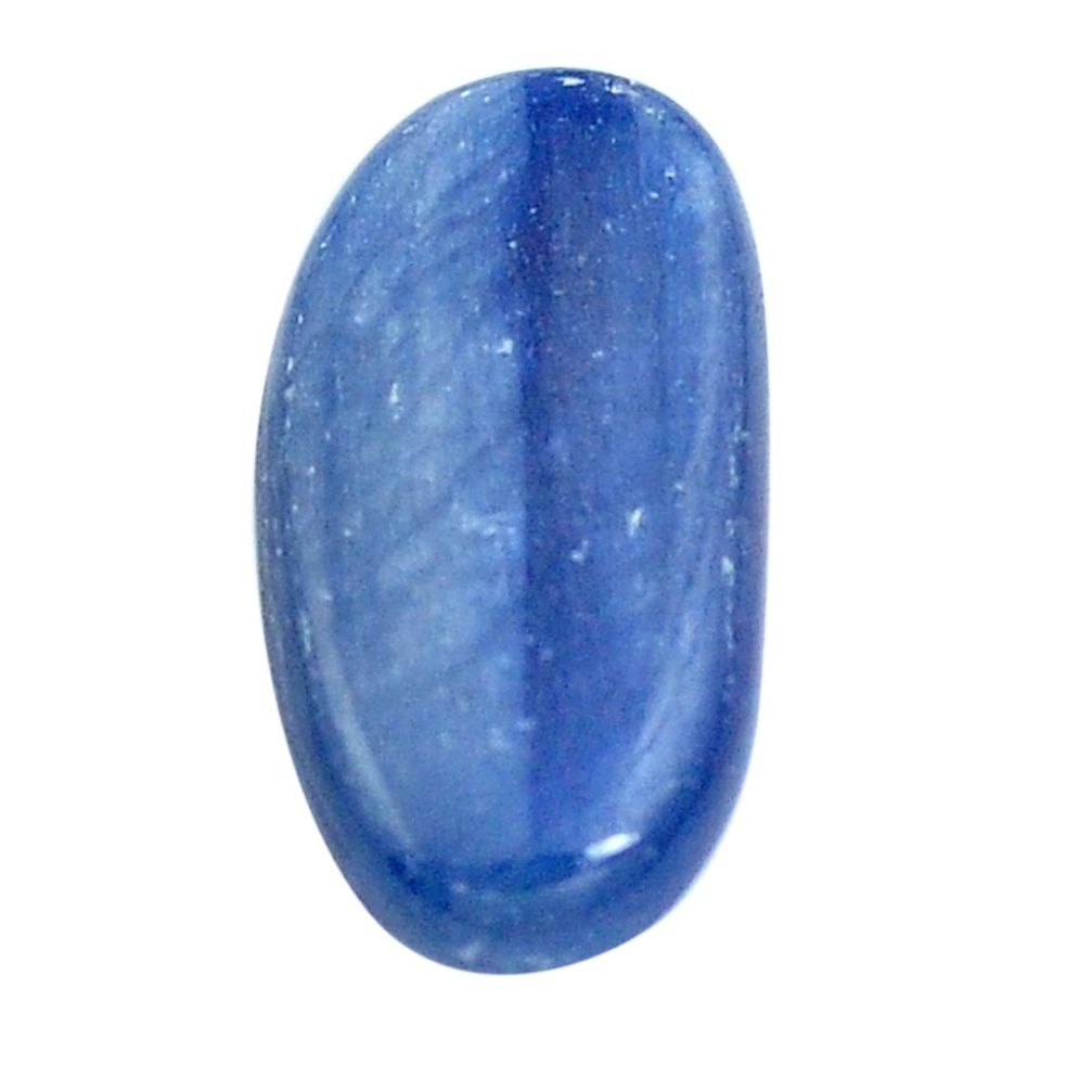 Natural 15.10cts kyanite blue cabochon 23.5x12 mm fancy loose gemstone s6614