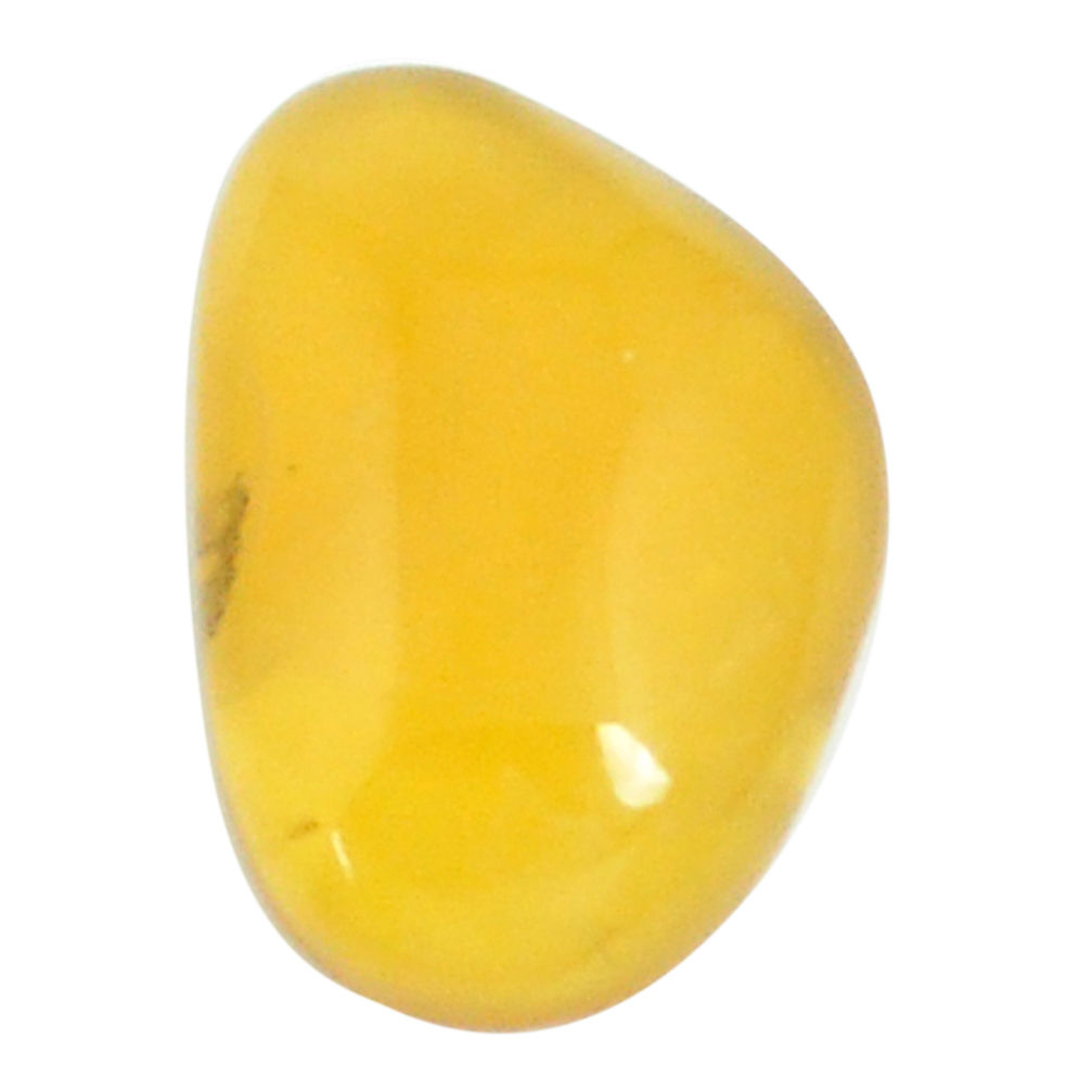 Natural 12.35cts opal yellow cabochon 24x16 mm fancy loose gemstone s6699