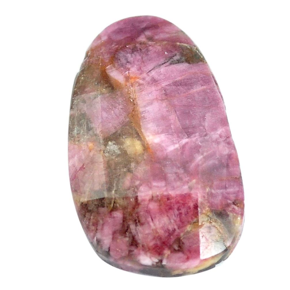 Natural 27.40cts tourmaline pink faceted 28x17 mm fancy loose gemstone s6750
