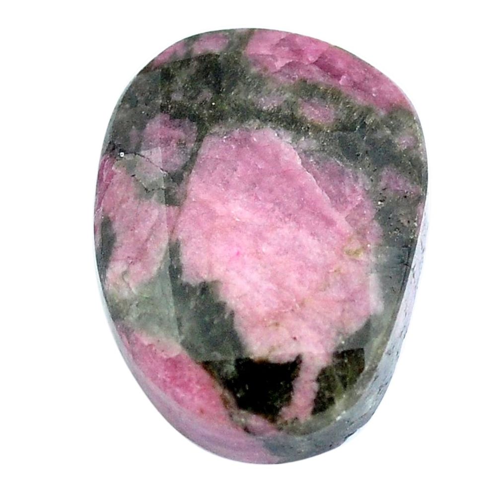 Natural 23.40cts tourmaline pink faceted 22x16.5 mm fancy loose gemstone s6758
