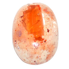 Natural 8.25cts mexican fire opal multi color 18x12 mm loose gemstone s7043