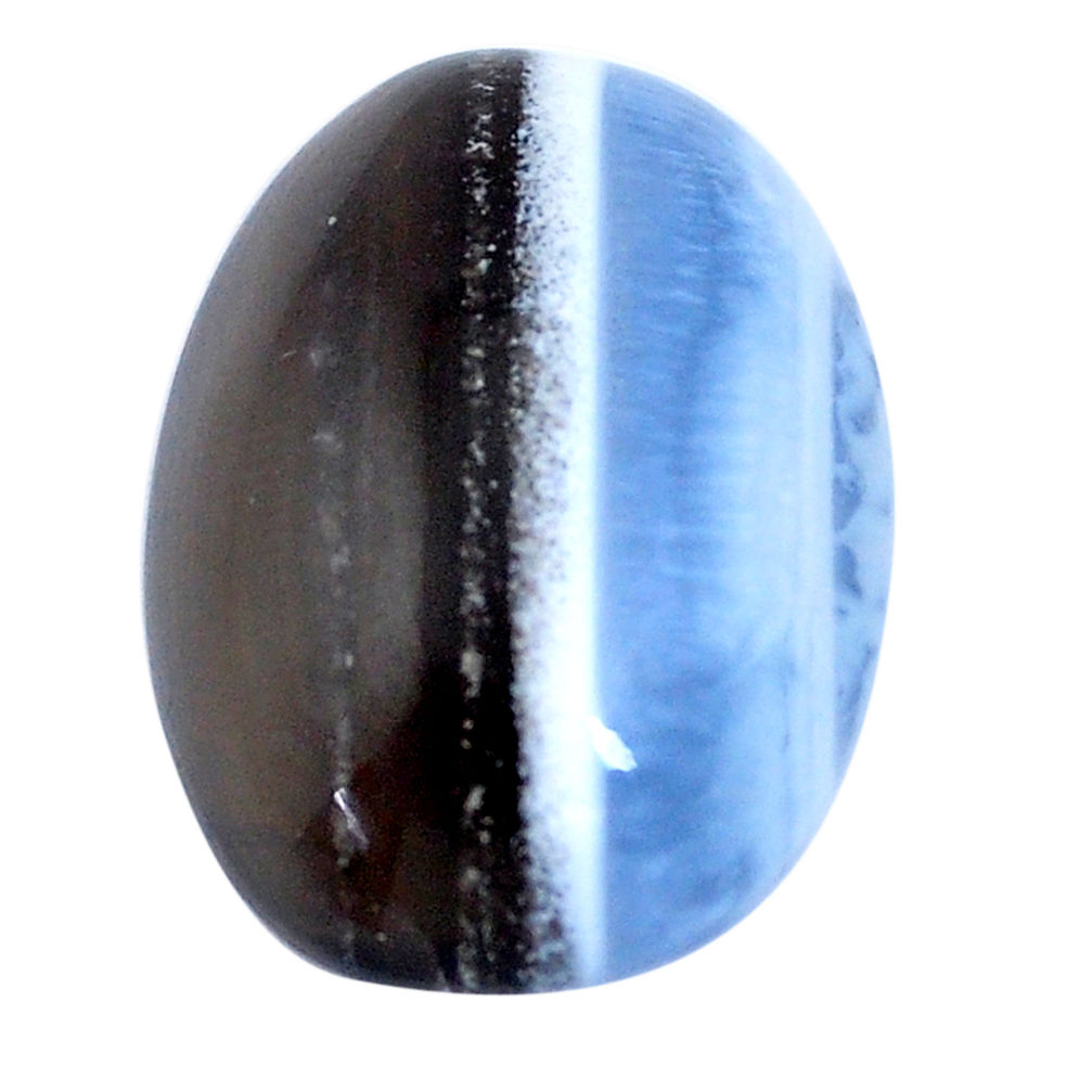 Natural 25.10cts owyhee opal blue cabochon 26x18 mm oval loose gemstone s7589