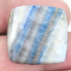 Natural 20.10cts blue scheelite 22x22 mm loose gemstone s7938
