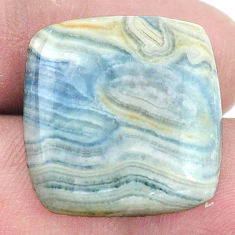 Natural 23.40cts blue scheelite 20x21 mm loose gemstone s7940