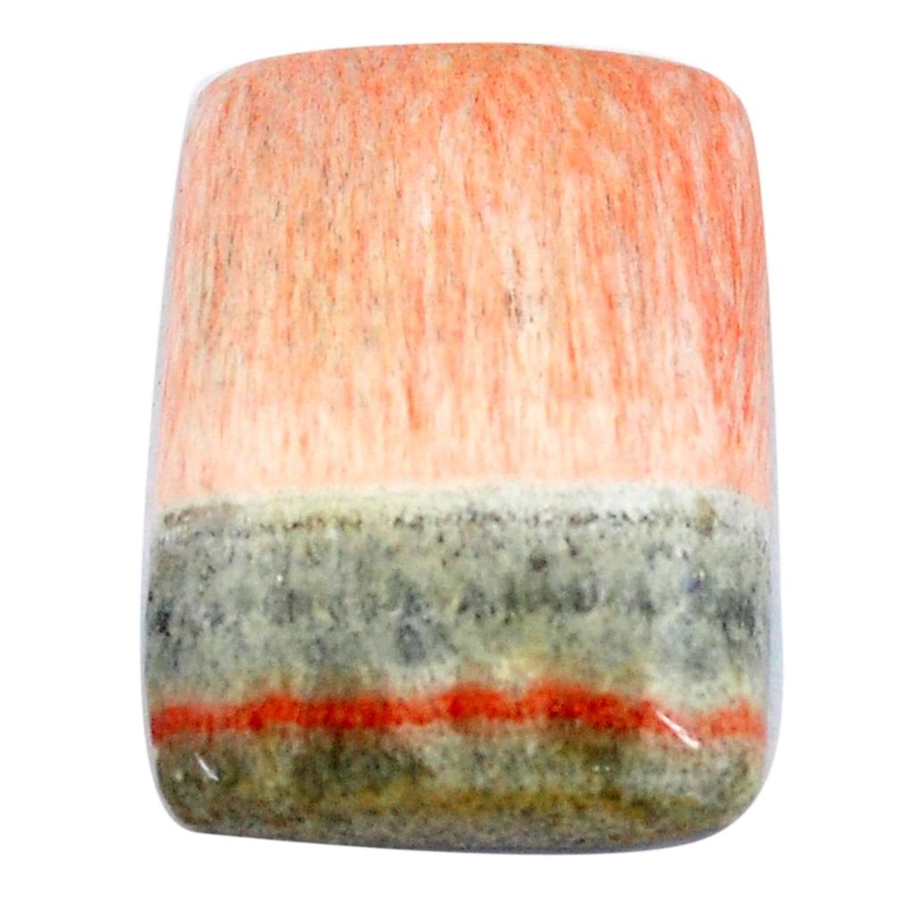 Natural 44.45cts celestobarite orange cabochon 27x20 mm loose gemstone s7978