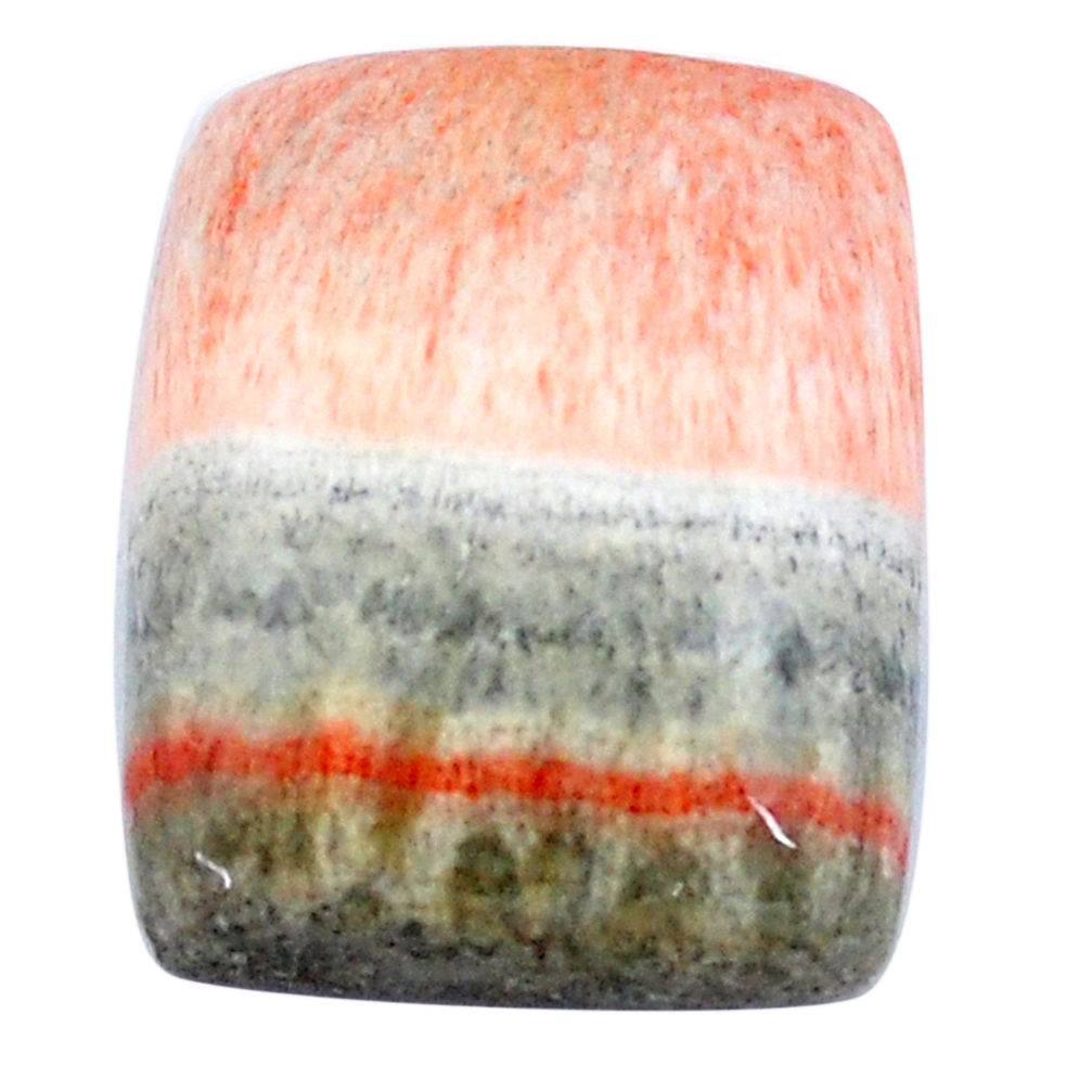 Natural 32.35cts celestobarite orange cabochon 22x17 mm loose gemstone s7979