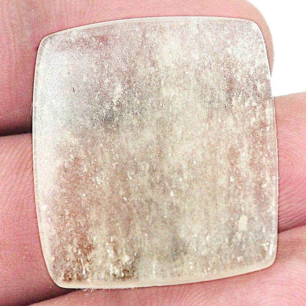 Natural 22.40cts libyan desert glass cabochon 27x24 mm loose gemstone s8272