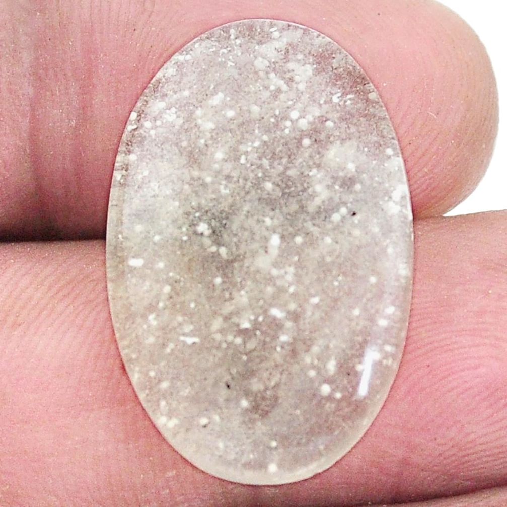 Natural 11.25cts libyan desert glass cabochon 24x16 mm oval loose gemstone s8273