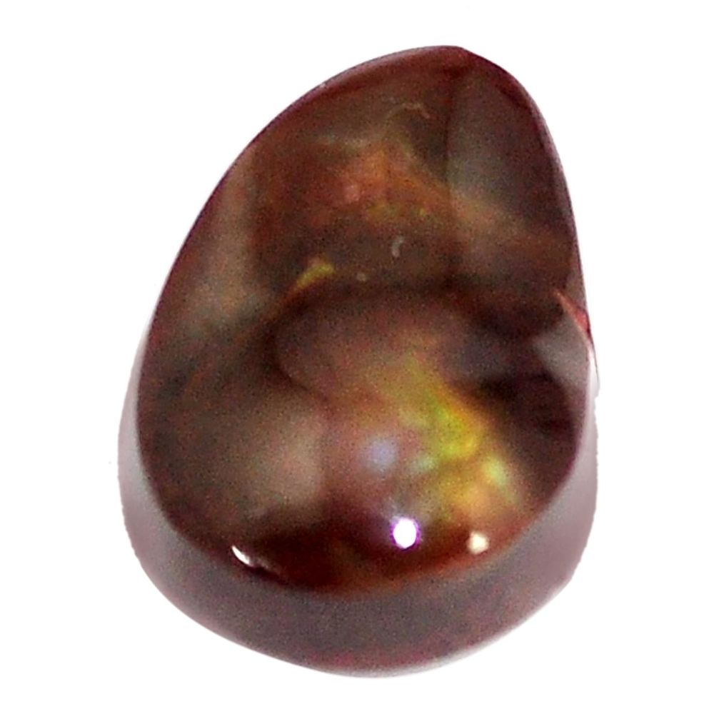 Natural 8.45cts mexican fire agate cabochon 15x11 mm loose gemstone s8410