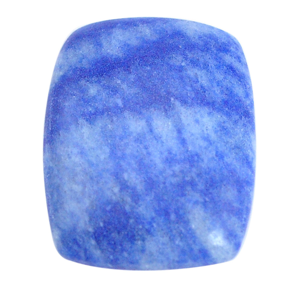 Natural 22.30cts dumortierite blue cabochon 26x20mm octagan loose gemstone s8628