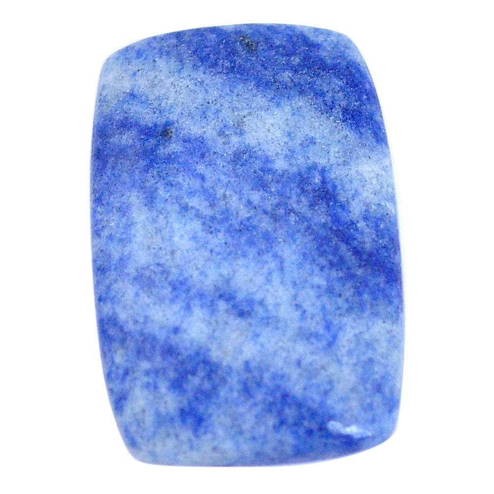 Natural 20.10cts dumortierite blue cabochon 28x18mm octagan loose gemstone s8629