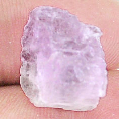 Natural 17.35cts kunzite rough pink rough 19x15 mm fancy loose gemstone s8973