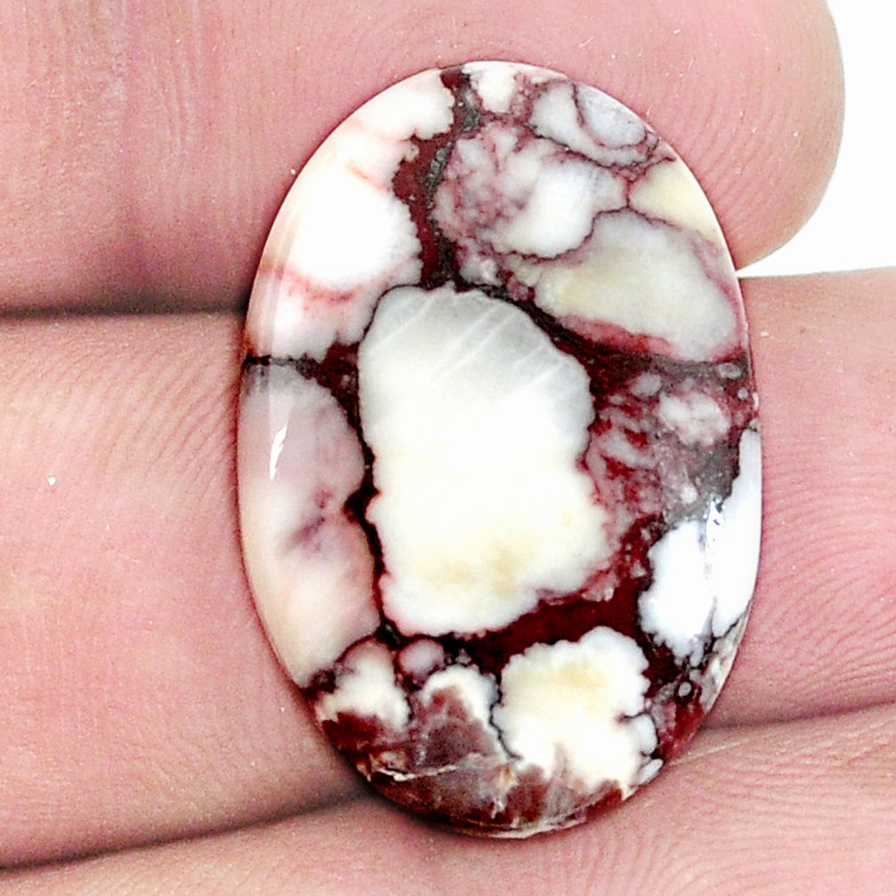 Natural 18.45cts wild horse magnesite bronze 25x16.5mm oval loose gemstone s9007