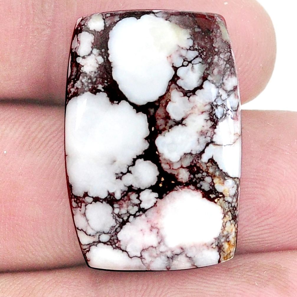 Natural 25.15cts wild horse magnesite bronze 26x17.5 mm loose gemstone s9010