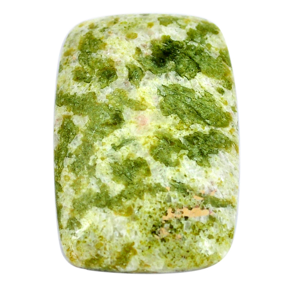 30.15cts lizardite (meditation stone) 25x21mm octagan loose gemstone s9071