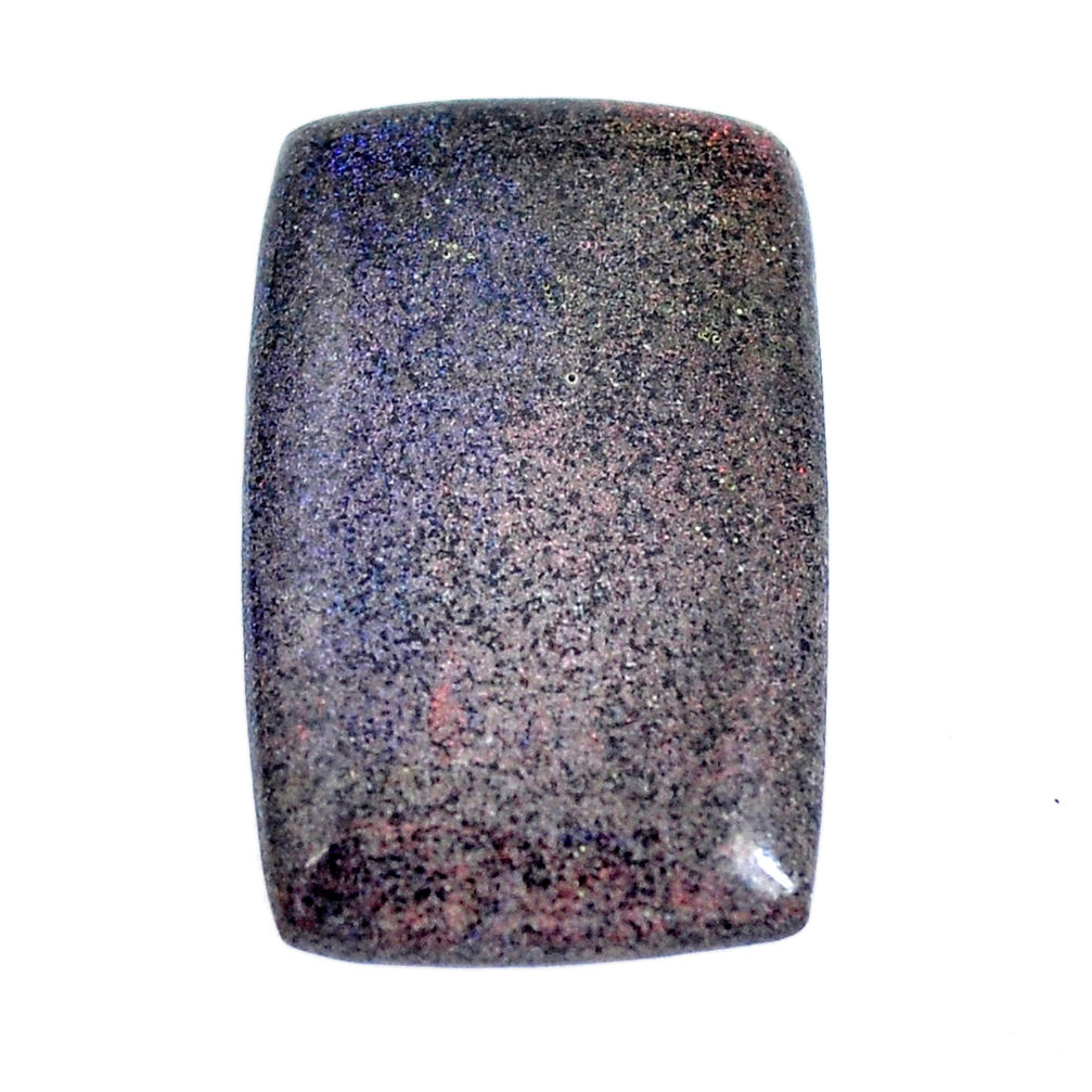 Natural 14.45cts honduran matrix opal black 26x17mm octagan loose gemstone s9191